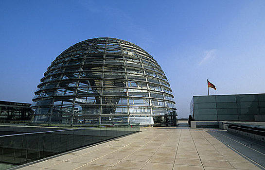 德国,柏林,玻璃,穹顶