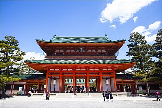 日本,庙宇,清水寺,京都
