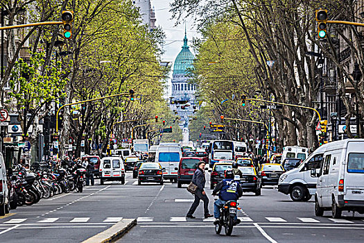 交通,交叉,五月广场,布宜诺斯艾利斯,阿根廷