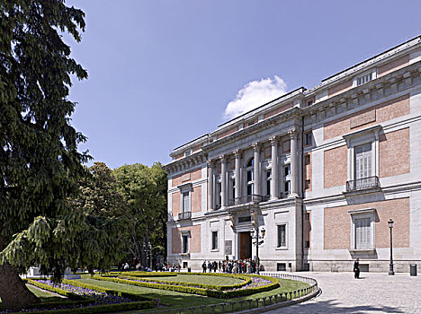 入口,普拉多博物馆,马德里,西班牙