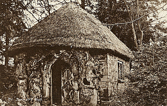 茅草屋顶,小屋,伯克利,格洛斯特郡,20世纪,艺术家