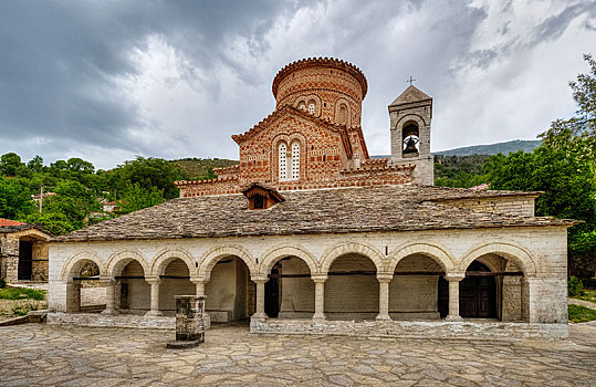 教堂,东正教,吉洛卡斯特拉,阿尔巴尼亚,欧洲