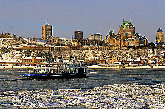 渡船,魁北克城,魁北克,加拿大