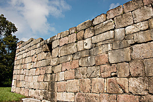 危地马拉,国家公园,玛雅人遗址,经典,时期,广告,特写,石头,墙壁,大幅,尺寸