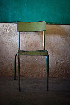 布基纳法索,瓦加杜古,椅子,背影,教室,学生