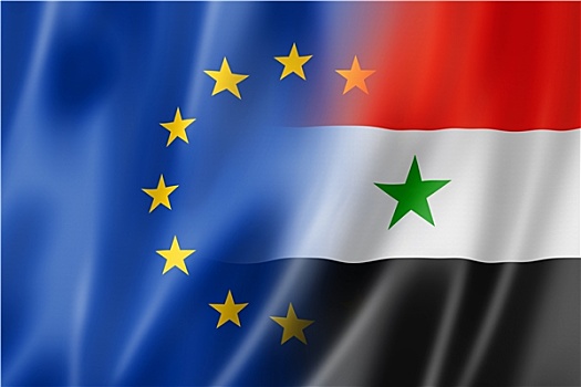 欧洲,叙利亚,旗帜