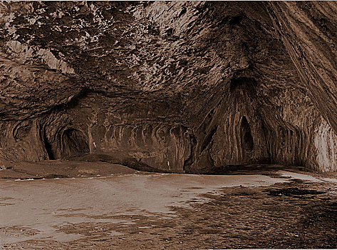 洞穴,靠近,摩拉维亚