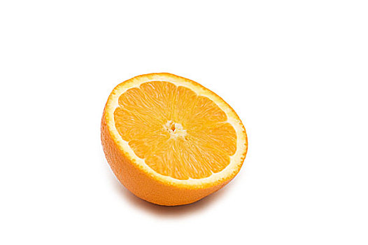 橙子,隔绝,白色背景