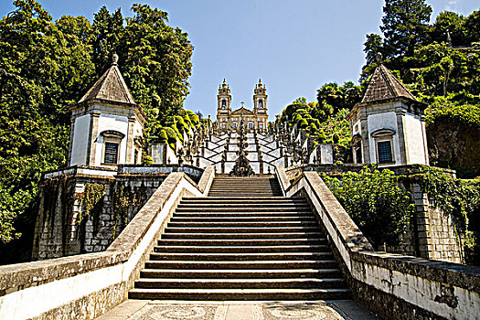 楼梯,圣所,布拉加,葡萄牙