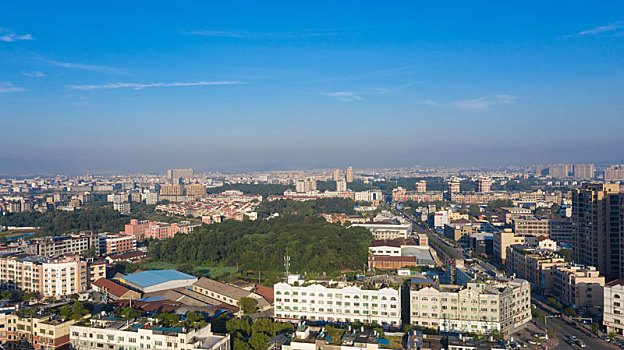 浙江永康市城市风光