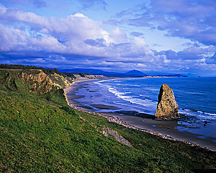 俄勒冈海岸,岬角,俄勒冈,美国