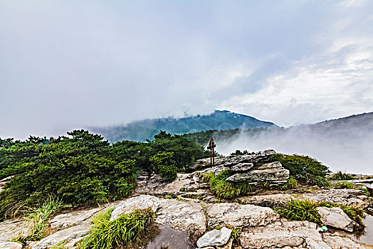 江西省九江市庐山风景区自然景观