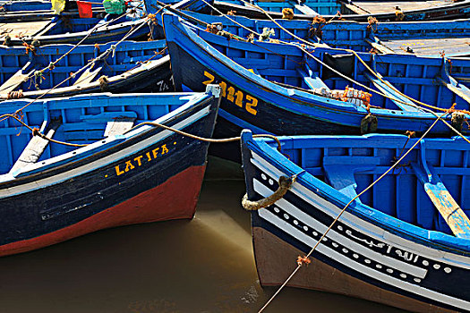 渔船,苏维拉,大西洋海岸,摩洛哥