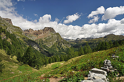 高,山景