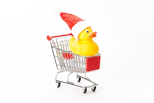 购物,圣诞节,鸭子