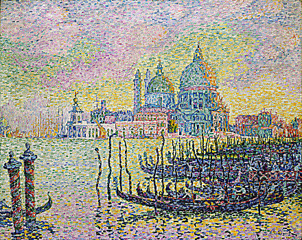 大运河,威尼斯,艺术家