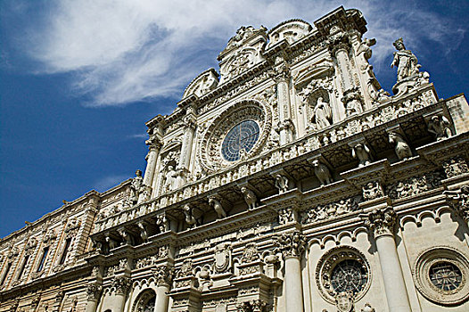 意大利,普利亚区,巴洛克式建筑,意大利南部,17世纪,教堂