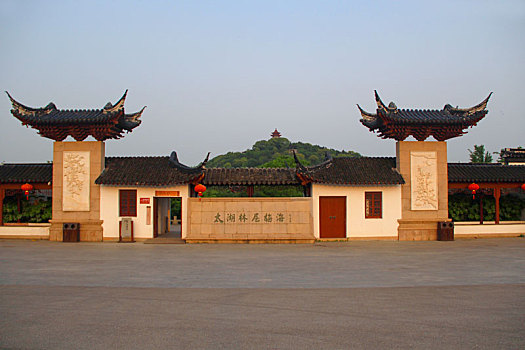 中式建筑,苏州园林,林屋梅海