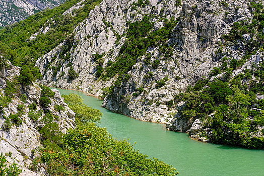 垫,峡谷,靠近,阿尔巴尼亚,欧洲