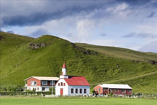 户外,教堂,冰岛