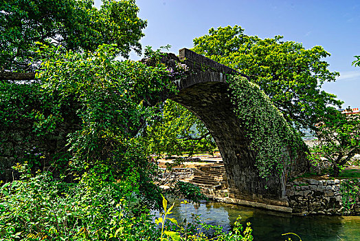 阳朔遇龙河富里桥