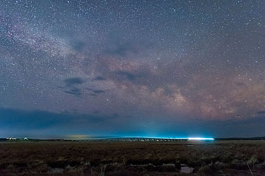 兴凯湖璀璨星空