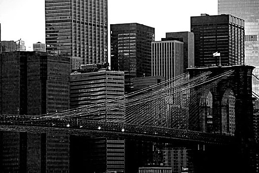 纽约,布鲁克林大桥,曼哈顿