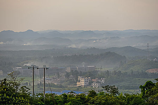 山,油菜花,春天,森林公园,驴友