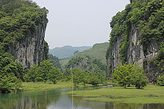 娄底湄江山水