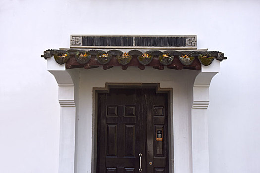 传统风格的门头建筑