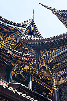 重庆罗汉寺的古建筑