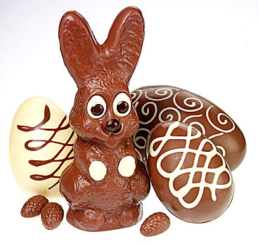巧克力兔子,复活节彩蛋