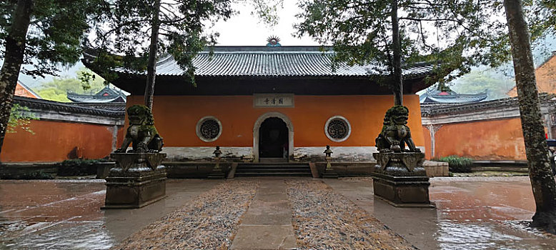 浙江天台山国清寺