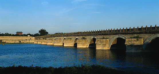 卢沟桥全景图片