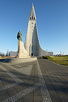 路德教会,教区教堂,冰岛,雷克雅未克