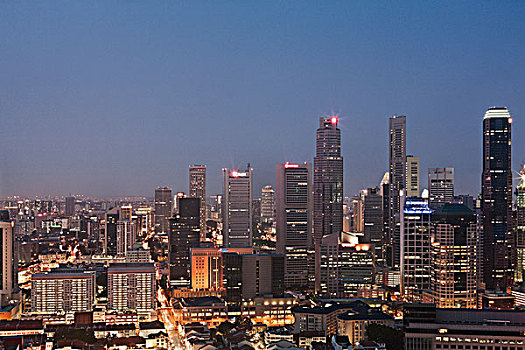 新加坡,中央商务区,天际线,风景,天空,花园