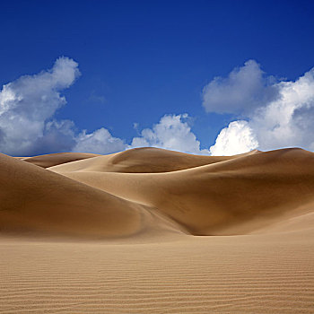 荒漠沙丘,沙子,大卡纳利岛