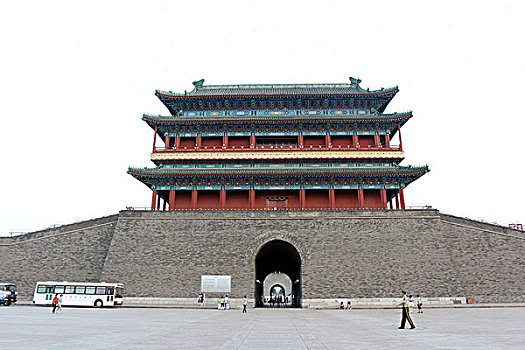 北京,前门,建筑,胡同,风情,商业