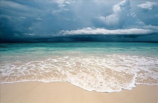 海滩,哈伯岛,巴哈马,加勒比海