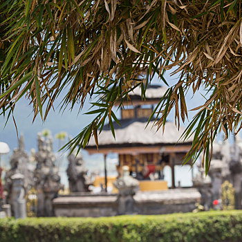 普拉布拉坦寺,庙宇,湖,巴厘岛,印度尼西亚