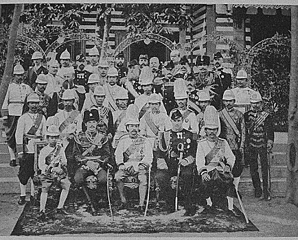 皇冠,王子,俄罗斯,泰国,1891年
