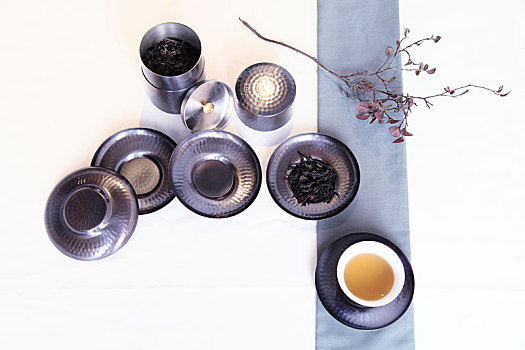 铜器茶具