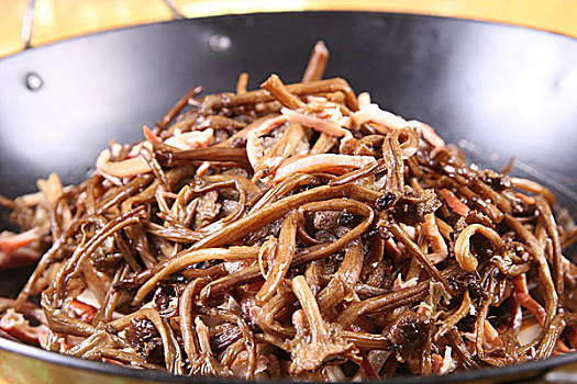 干锅马桥香干茶树菇