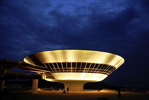博物馆,当代艺术,建筑师,奥斯卡-涅梅耶,巴西