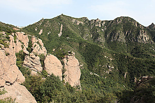 板厂峪,长城,奇石,山峦,自然