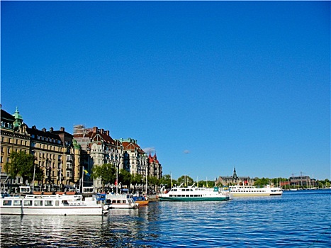 斯德哥尔摩,港口,波罗的海