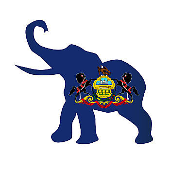 宾夕法尼亚,共和党,旗帜