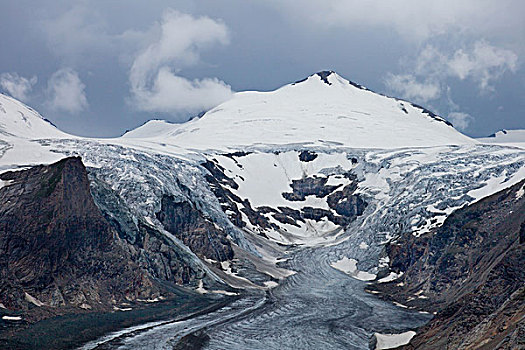 冰河,阿尔卑斯山,国家公园,高,陶安,奥地利