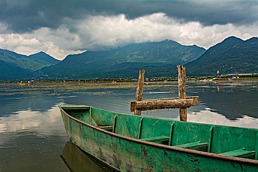 丽江拉市海湿地湖光山色