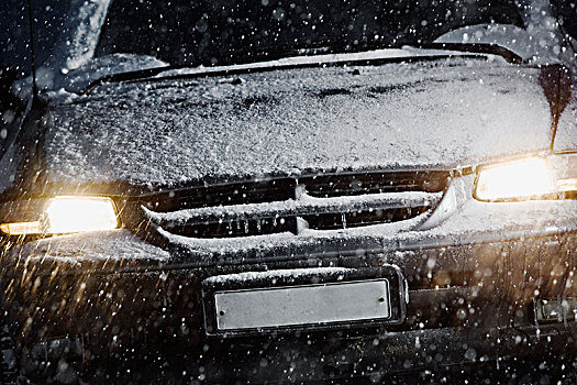 汽车,下雪,瑞典